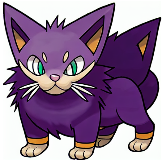 Psynth, the shadow cat pokemon