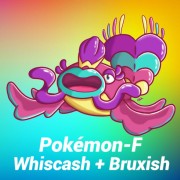 Pokémon-F: Wishcash + Bruxish