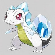 cool Ice/Dragon Type lizard :3